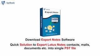 Migrate NSF Database (Lotus Notes) to PST File Format