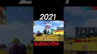 FREE FIRE Evolution 2017 to 2030#shorts