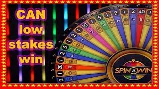 Spin A WIN live || Low Stake Challenge