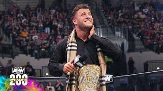 AEW World Champion, MJF, has a heart-to-heart with Tampa and Adam Cole! | 8/2/23, AEW Dynamite 200