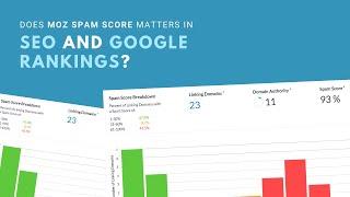 Does Moz Spam Score Matters in SEO and Google Rankings? - #Shorts