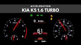 2021 Kia K5 1.6 Turbo | ACCELERATION