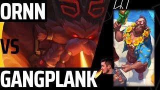 Ornn vs Gangplank Island Top Game