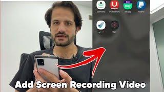 Mobile Screen Recording Video |  Editing skills in InShot app