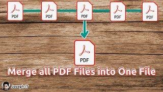 How to combine PDF files Online without any software