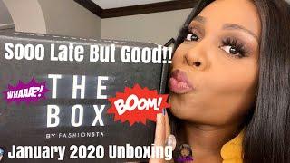 January 2020: Late AF The Box Unboxing!| It’s late but Good! | TonyaNicole