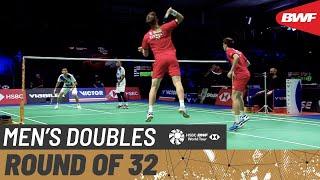 VICTOR Denmark Open 2021 | Lamsfuss/Seidel (GER) vs Ahsan/Setiawan (INA) [2] | Round of 32