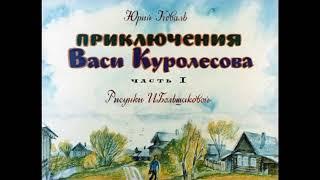 Диафильм. Приключения Васи Куролесова. 1 ЧАСТЬ. Автор Юрий Коваль. Художник Большакова И.