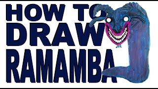 How to draw Ramamba (Garten of Banban 0)