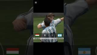 ¿Ganaré el Mundial con Argentina?. #argentina #futbol #historia #pes6 #viralshort #messi #usa #xd