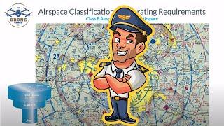 FREE FAA Part 107 Remote Pilot Lesson: National Airspace Classification. Turn on CC for updates.