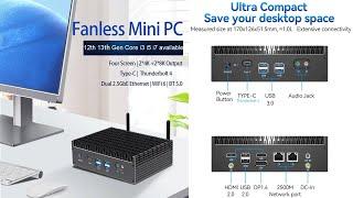 12th Gen Mini PC: Powerful Performance, Ultra-Clear Graphics, & Seamless Connectivity!