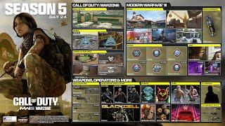 FULL Modern Warfare 3 Season 5 Roadmap & Content Overview (Zombies, NEW Warzone & Multiplayer Maps)