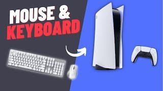 How to use MOUSE and KEYBOARD on PlayStation 5 (2023)