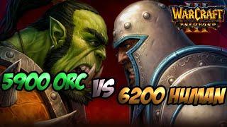 5900 MMR Orc vs 6200 MMR Human (Reforged Warcraft 3 )
