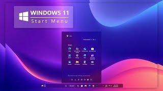 Fluent Windows start menu |  New start Menu | New Taskbar