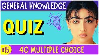 ⭐General Knowledge Trivia Quiz Questions with Answers | Mixed Knowledge