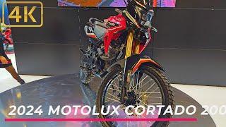 2024 All-New Motorcycle Motolux cortado 200  frist look, details 4K