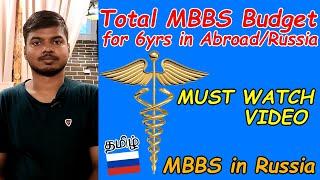 Total 1-6 Years Budget to study MBBS in Abroad/Russia  | ₹*00 Lakhs | Vicky vlogs