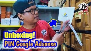 AKHIRNYA BISA Unboxing PIN Google Adsense, Surat cinta dari YouTube