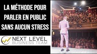 La méthode pour parler en public sans aucun stress