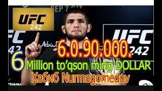 Xabib Nurmagomedov va Qolganlar UFC 242 dan Qancha Pul Oldi