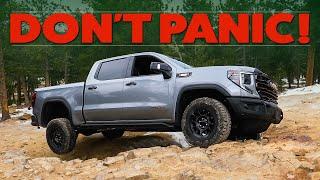 The BEST Off-Road Truck? The New GMC Sierra 1500 AT4X AEV Tackles The Razor Rocks!