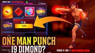 19 DIAMOND?/NEW ONE PUNCH MAN FIST FADED WHEEL/FREE FIRE NEW EVENT OPENING/FF ANTARYAMI