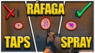 Cuándo y Cómo Hacer Taps, Ráfagas y Sprays CS2 | ¡Todas Las Formas de Disparo de Counter Strike 2!