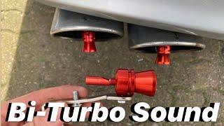 Turbo flute test on the AMG - what good are the $2.50 gadgets?