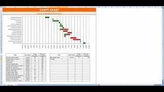 Gantt Chart Template Excel 2010