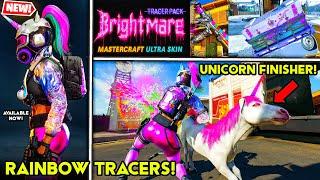 NEW Tracer Pack BRIGHTMARE MASTERCRAFT BUNDLE  BO6 WARZONE (Unicorn Finisher Dreadhorn AS VAL)