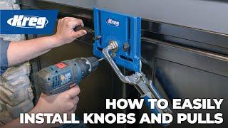 Cabinet Hardware Jig - Easily Install Cabinet Knobs and Pulls