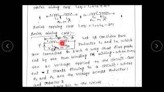 Equivalent Inductance derivation.