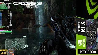 CRYSIS 3 Remastered Very High Settings , Ray Tracing , DLSS 4K | RTX 3090 | Ryzen 9 5950X