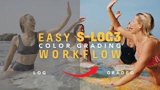 The Best S-Log3 LUT Pack - EASY A7SIII, A7IV, FX3, FX30 Color Grading Workflow