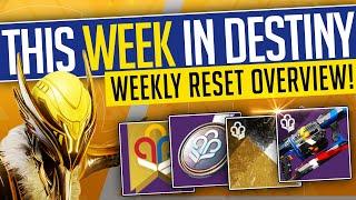 Destiny 2 | THIS WEEK IN DESTINY - 5th March! NEW Guardian Games w/ Hoverboards, Bonus Ranks & More!
