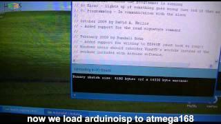 Burn Bootloader using Arduino as ISP