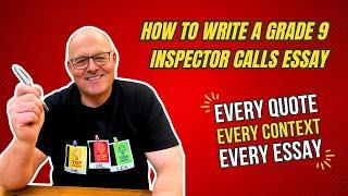 How to Write a Grade 9 Inspector Calls Essay (Every Quote Included)