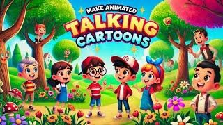 How To Make Animated Talking CARTOON Videos Easily Like a PRO!