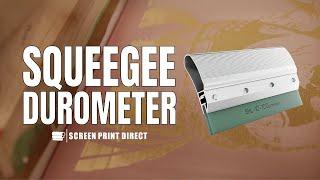 How to pick the best squeegee durometer for screen printing | by Screenprintdirect.com