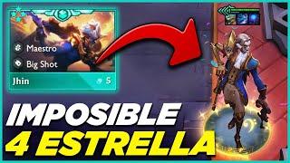  CONSIGO a JHIN 4 ESTRELLAS la FICHA MAS ROTA de TFT SET 10