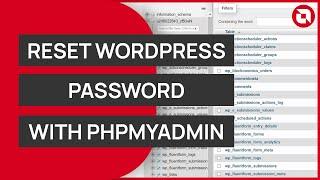 How to Reset WordPress Website Password Using PHPMYADMIN (WP-ADMIN PASS RESET) EASY/FAST 2023