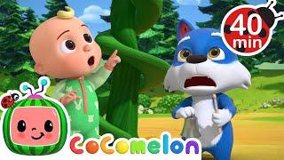 JJ & The Beanstalk + Best of fairytale stories | Cocomelon Animal Time Nursery Rhymes