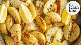 EASY Greek Lemon Potatoes- TSL Everyday