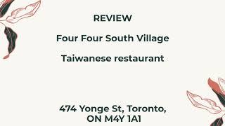 Review Nhà Hàng Taiwan Restaurant  - Tại Downtown Toronto