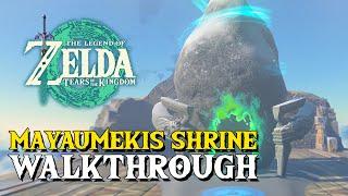 Zelda Tears Of The Kingdom Mayaumekis Shrine Walkthrough