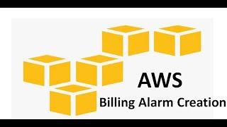 How to create billing alarm in aws