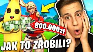 WYGRALI 800 000 ZŁ GRAJĄC w FORTNITE