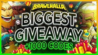 Brawlhalla's BIGGEST Code Giveaway (+1000)